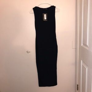 Pretty Little Thing - Navy Midi Dress